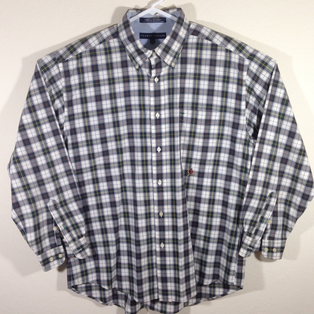 Tommy Hilfiger Long Sleeve Plaid Shirt